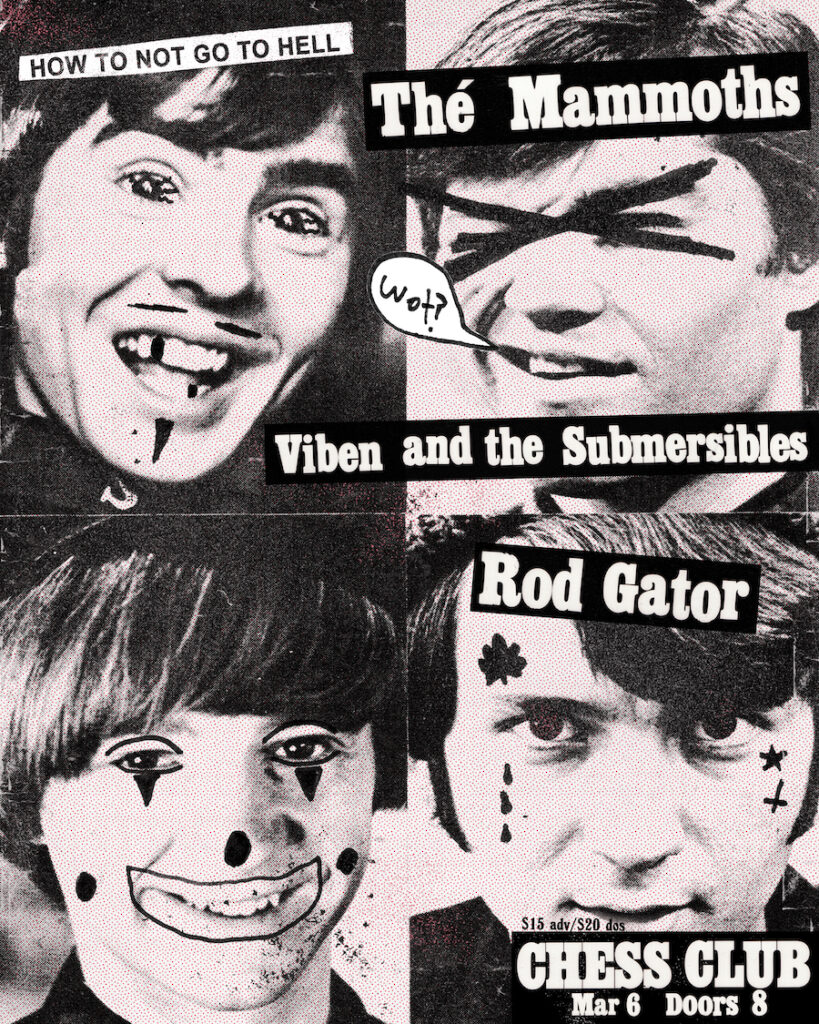The Mammoths / Viben & the Submersibles / Rod Gator Austin Concert Listing