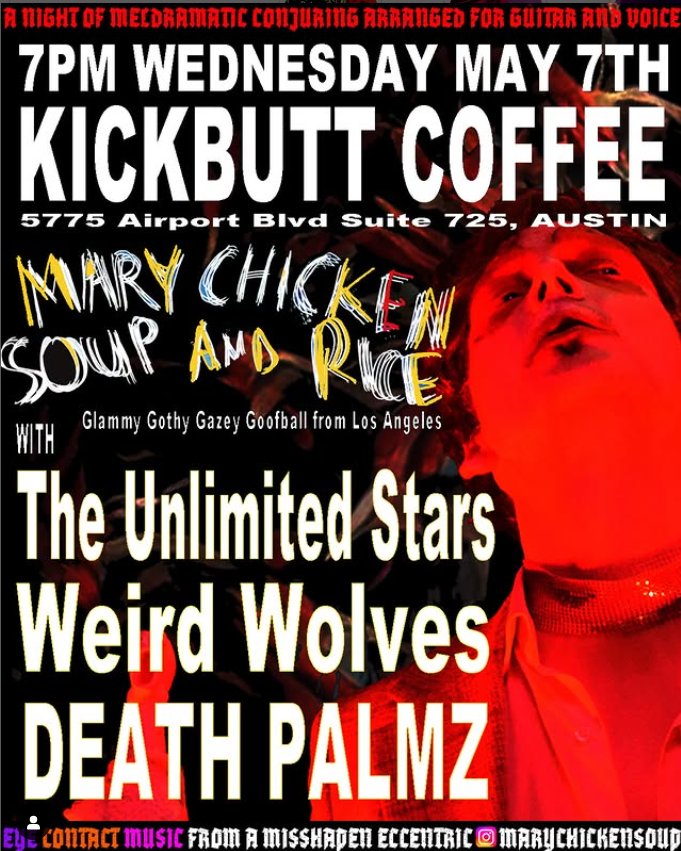 Kick Butt Coffee Austin Concert Listing